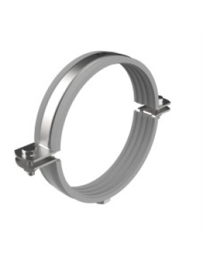 Трубный нержавеющий хомут 125 М10 (123-130 мм)