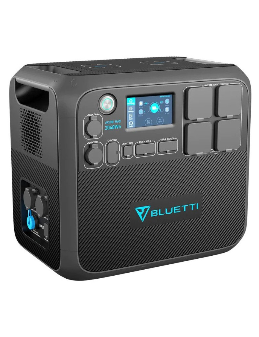 Зарядная станция BLUETTI AC200MAX 2200 Вт, 2048 Вт·ч Зарядная станция BLUETTI AC200MAX 2200 Вт, 2048 Вт·ч